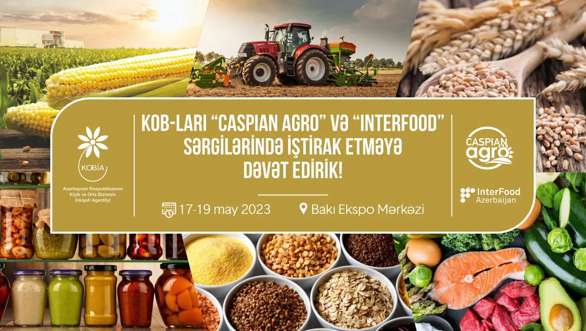 Bakıda keçiriləcək sərgilərdə KOB-ların məhsullarının tanıdılması üçün stend qurulacaq