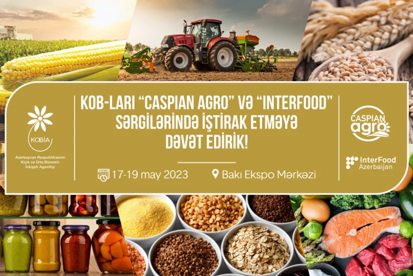 Bakıda keçiriləcək sərgilərdə KOB-ların məhsullarının tanıdılması üçün stend qurulacaq