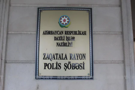 Zaqatalada polis “patı”əməliyyatı keçirib, keçmiş məhkum saxlanılıb - VİDEO