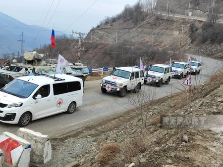 По дороге Ханкенди-Лачын беспрепятственно проехал 21 автомобиль МККК