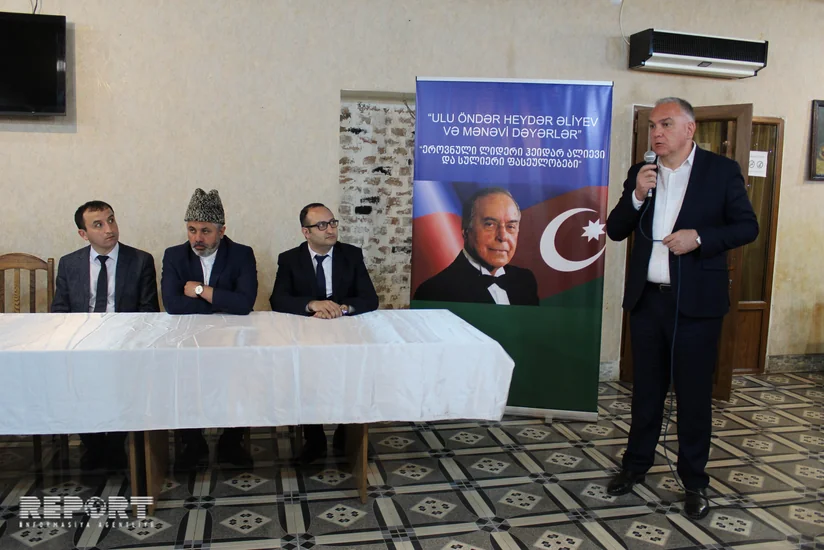 Qubernator: Gürcüstan dövləti və xalqı Heydər Əliyevin dəstəyini heç vaxt unutmayacaq - FOTO