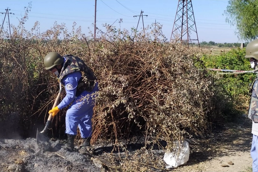 Şabranda qumbara tapılıb