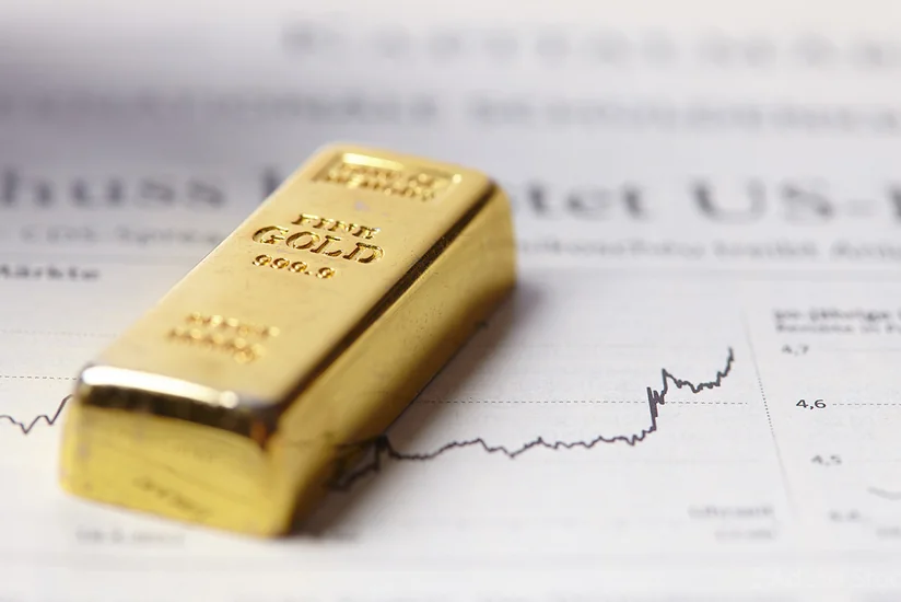 Gold rises amid falling US government bond yields