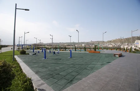 Prezident İlham Əliyev Bakıda yeni istifadəyə verilən idman və istirahət parkında yaradılan şəraitlə tanış olub - YENİLƏNİB