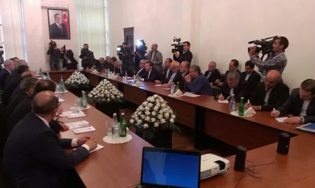 İrandan Azərbaycana çəkilən dəmiryolunun 200 km-lik hissəsi başa çatıb - YENİLƏNİB - FOTO