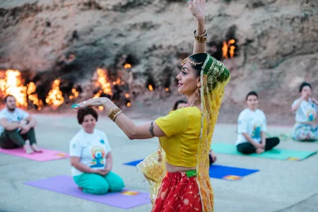 Embassy of India in Azerbaijan hosts vibrant Yoga event at Yanardag