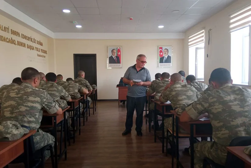 MN: Hərbi hissələrdə psixoloji işə dəstək fəaliyyətləri davam etdirilir