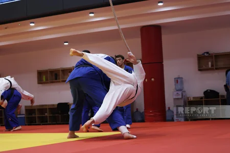 Avropa çempionatına qatılacaq Azərbaycanın cüdo millisinin açıq məşqi keçirilib