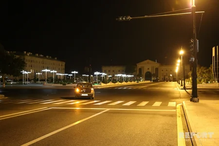Bakıda işıqforun işləməməsi sürücülər arasında çaşqınlıq yaradır - VİDEO