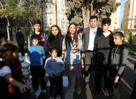 Bizim həyət layihəsi çərçivəsində abadlaşdırılan növbəti həyət istifadəyə verilib - FOTO
