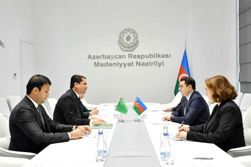 Министр культуры Азербайджана встретился с туркменским коллегой