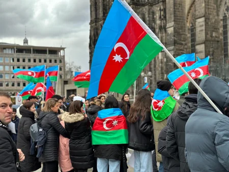 Action to commemorate victims of Khojaly genocide held in Germany