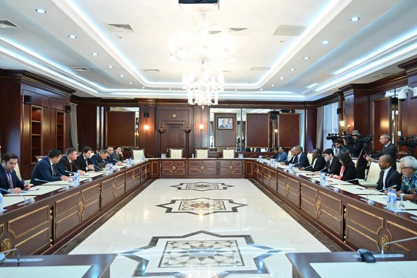 Yeni Kaledoniyadan olan nümayəndə heyəti Milli Məclisdə olub