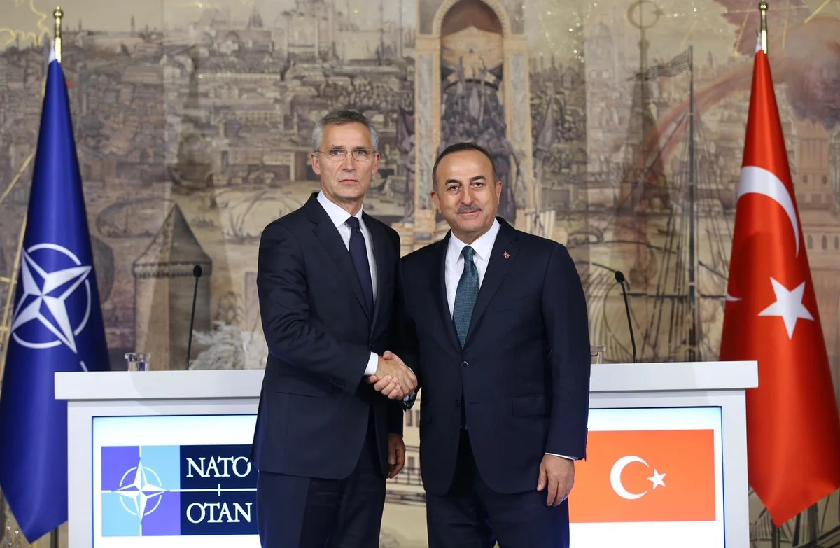 Mevlut Cavusoglu meets NATO Secretary General