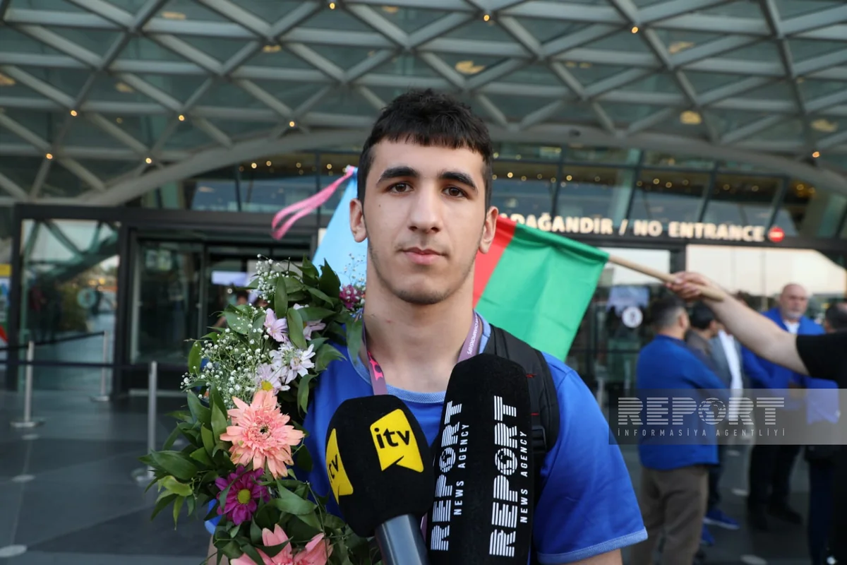 Azərbaycan güləşçisi Avropa çempionatında medal qazanmasına münasibət bildirib