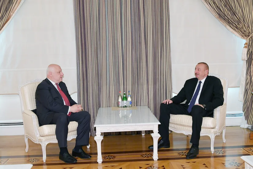 President Ilham Aliyev received OSCE PA president
