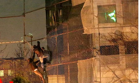 Səudiyyə Ərəbistanının Məşhəddəki konsulluğu yandırılıb - FOTO