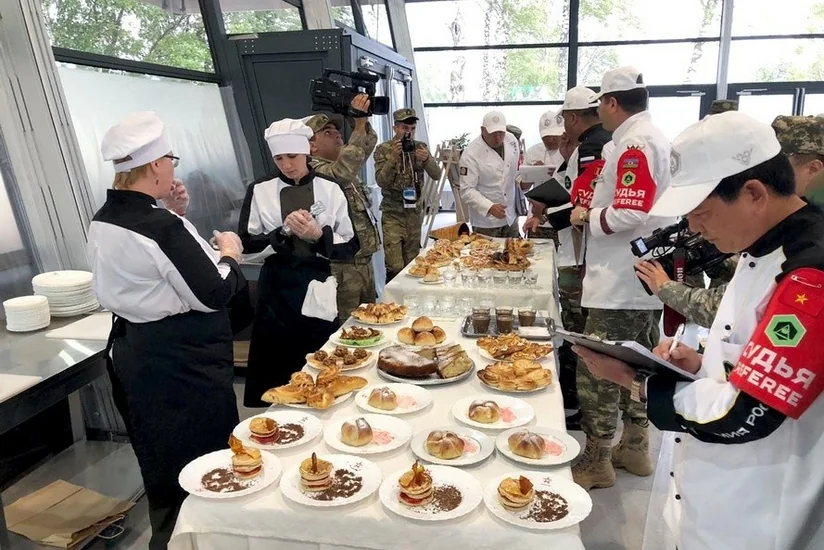 Азербайджанская команда вышла в финал конкурса Полевая кухня - ФОТО - ВИДЕО