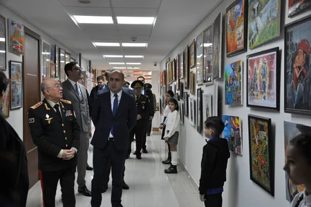 “Fövqəladə hallar uşaqların gözü ilə” müsabiqəsinin qalibləri mükafatlandırılıb