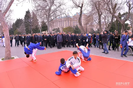 ​Azərbaycan idman ictimaiyyəti Bədən Tərbiyəsi və İdman Gününü qeyd edib - FOTO
