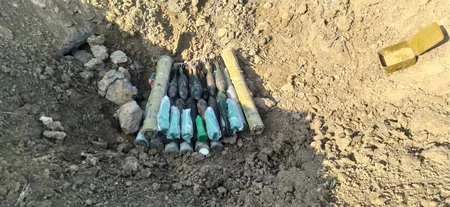 Cəbhə boyu ərazilərdə 216 partlamamış hərbi sursat aşkarlanıb