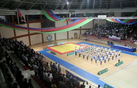 “Sərhədçi” İdman Olimpiya Mərkəzinin 10 illik yubileyi qeyd olunub