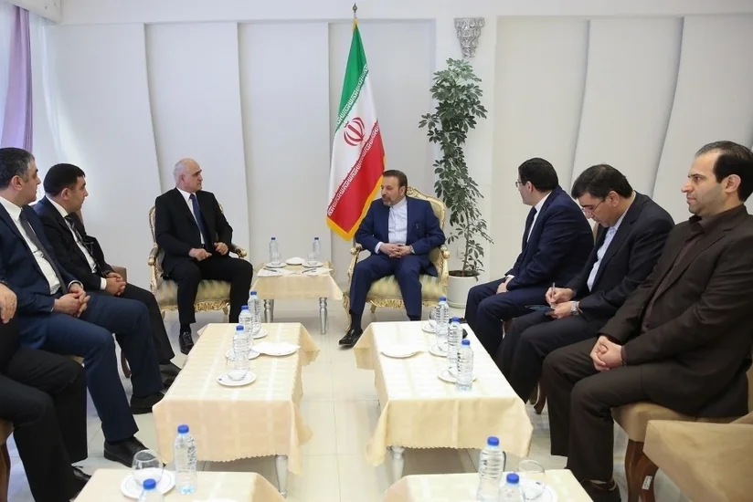 Azərbaycanın iqtisadiyyat naziri İranın Prezident Administrasiyasının rəhbəri ilə görüşüb