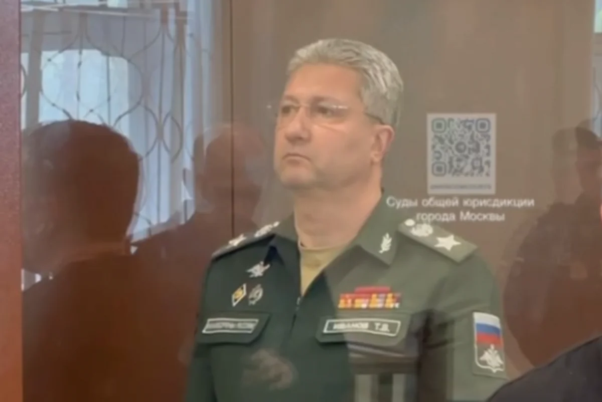 Rusiya müdafiə nazirinin müavini iki ay müddətinə həbs edilib