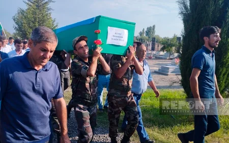 Ağdaşda Birinci Qarabağ müharibəsinin şəhidi İmaməddin Əliyev dəfn edilib - YENİLƏNİB