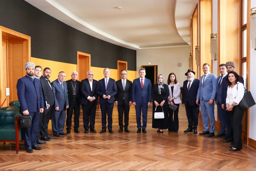 Ramin Məmmədov Almaniyanın Dini Azadlıq üzrə komissarı ilə görüşüb