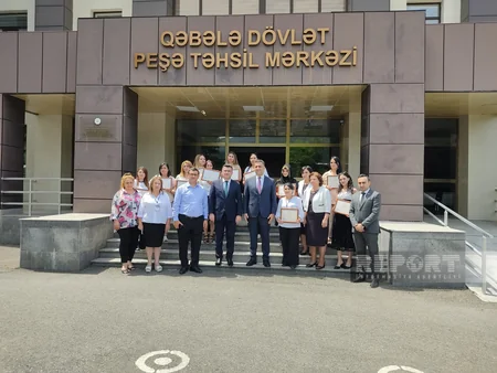Qəbələdə keçmiş məcburi köçkünlər üçün qısamüddətli təlimlər keçirilib