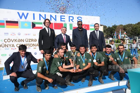 Bakıda keçirilən dünya çempionatının qalibləri mükafatlandırılıb