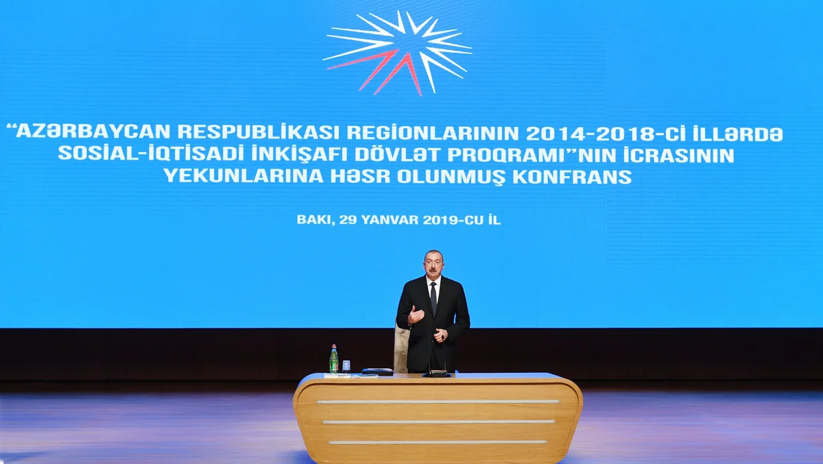 President attends conference on State Program on socio-economic development of regions