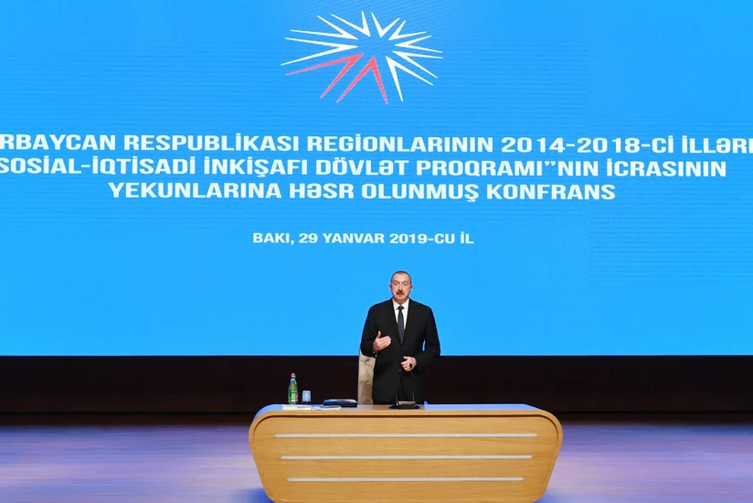 President attends conference on State Program on socio-economic development of regions