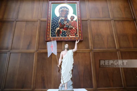 Yeni Kaledoniya Konqresinin nümayəndə heyəti Bakıda katolik kilsəsində olub