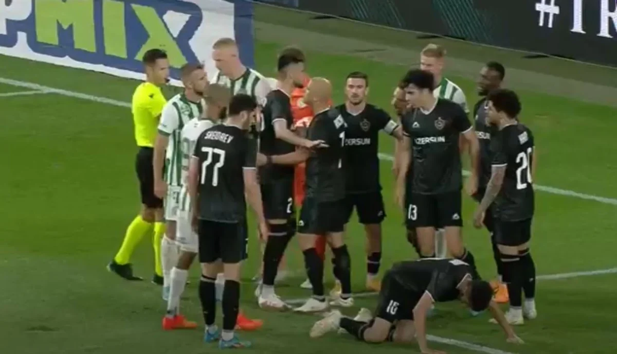 Ferentsvaroş - Qarabağ matçında insident baş verib