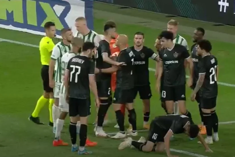 Ferentsvaroş - Qarabağ matçında insident baş verib