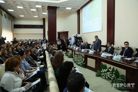 “Sağlam Təhsil-Sağlam Millət: görülən işlər, nailiyyətlər və perspektivlər” mövzusunda konfrans keçirilib