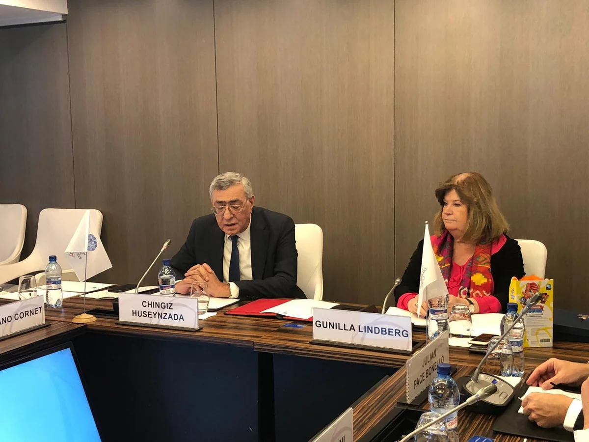 Avropa Olimpiya Komitəsinin Olimpiya Oyunları Komissiyasının iclası keçirilib