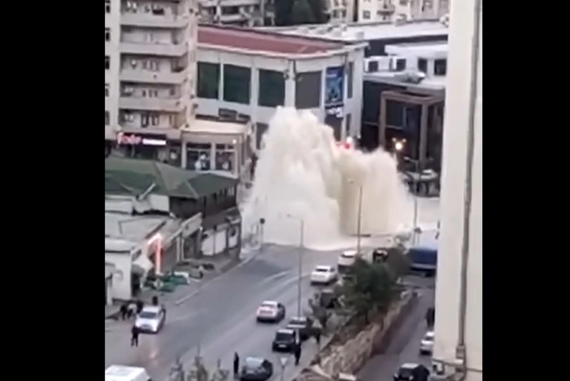 Азерсу: Устранены последствия аварии на магистральном водопроводе в Баку