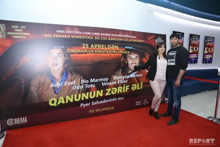 “CinemaPlus”da “Qanunun zərif əli” komediyası nümayiş etdirilib