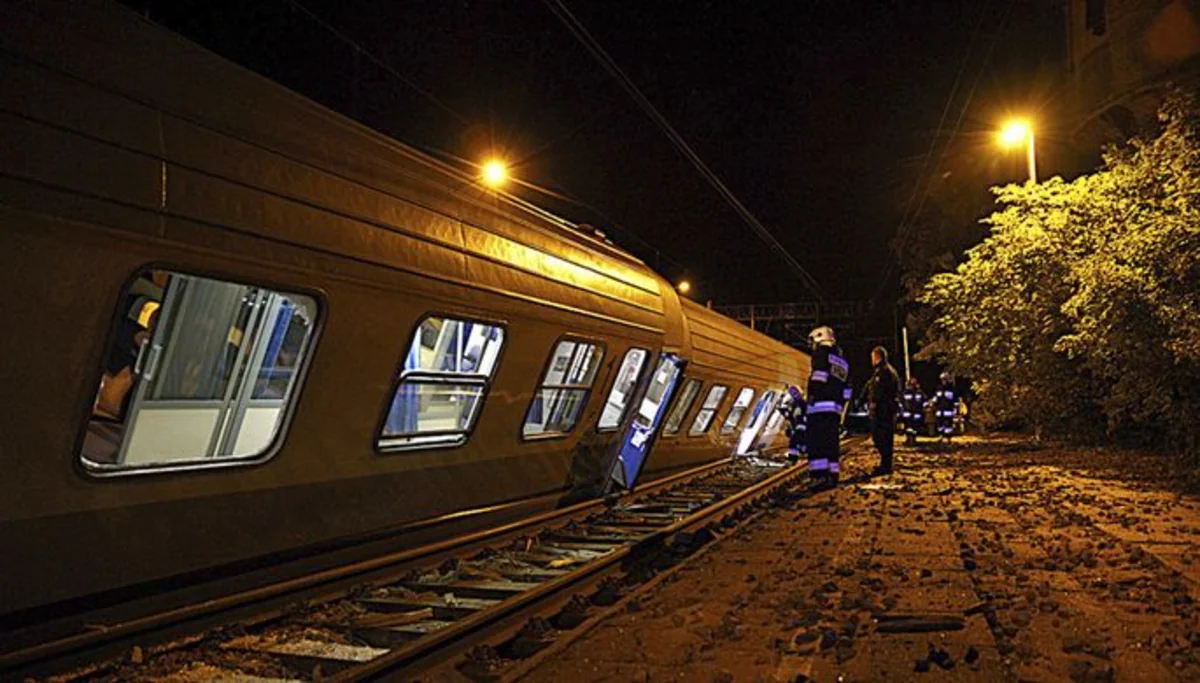 Trains collide in northern Polish city, injuring 3 people