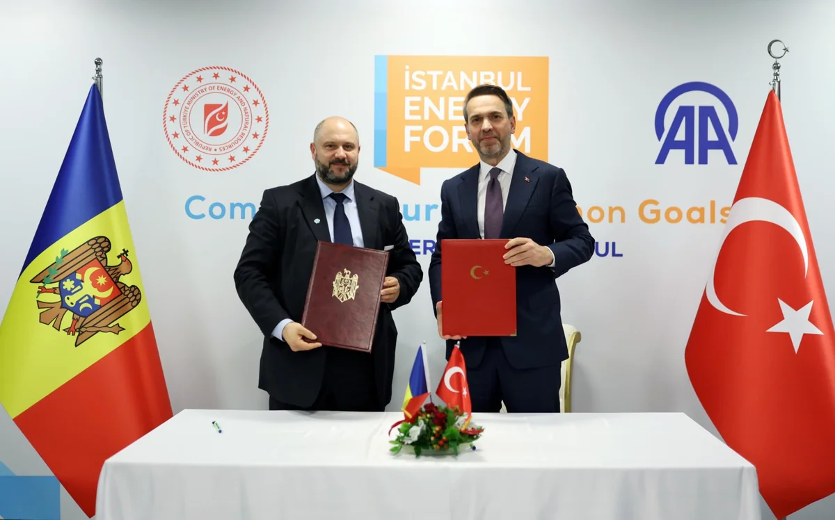 Türkiye, Moldova ink memorandum on energy collaboration