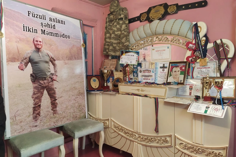 Elnur Məmmədli şəhidin qardaşına iş söz verdi