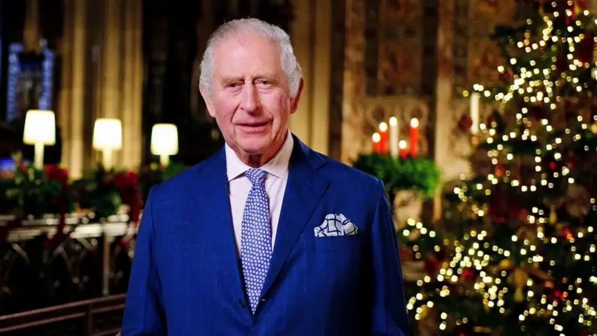 UK King's Christmas message to come from former hospital chapel