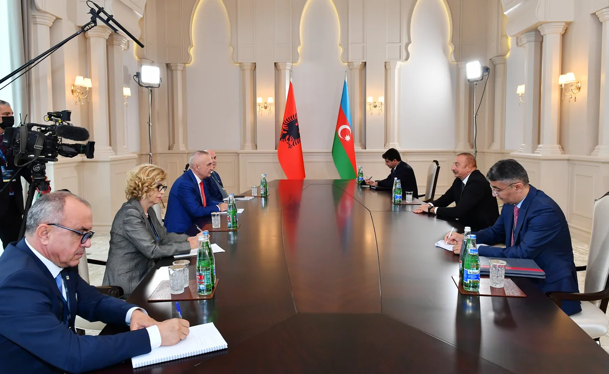 Azərbaycan və Albaniya prezidentləri arasında görüş olub