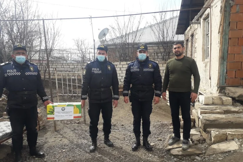 Ağstafada şəhid ailələri ziyarət edilib