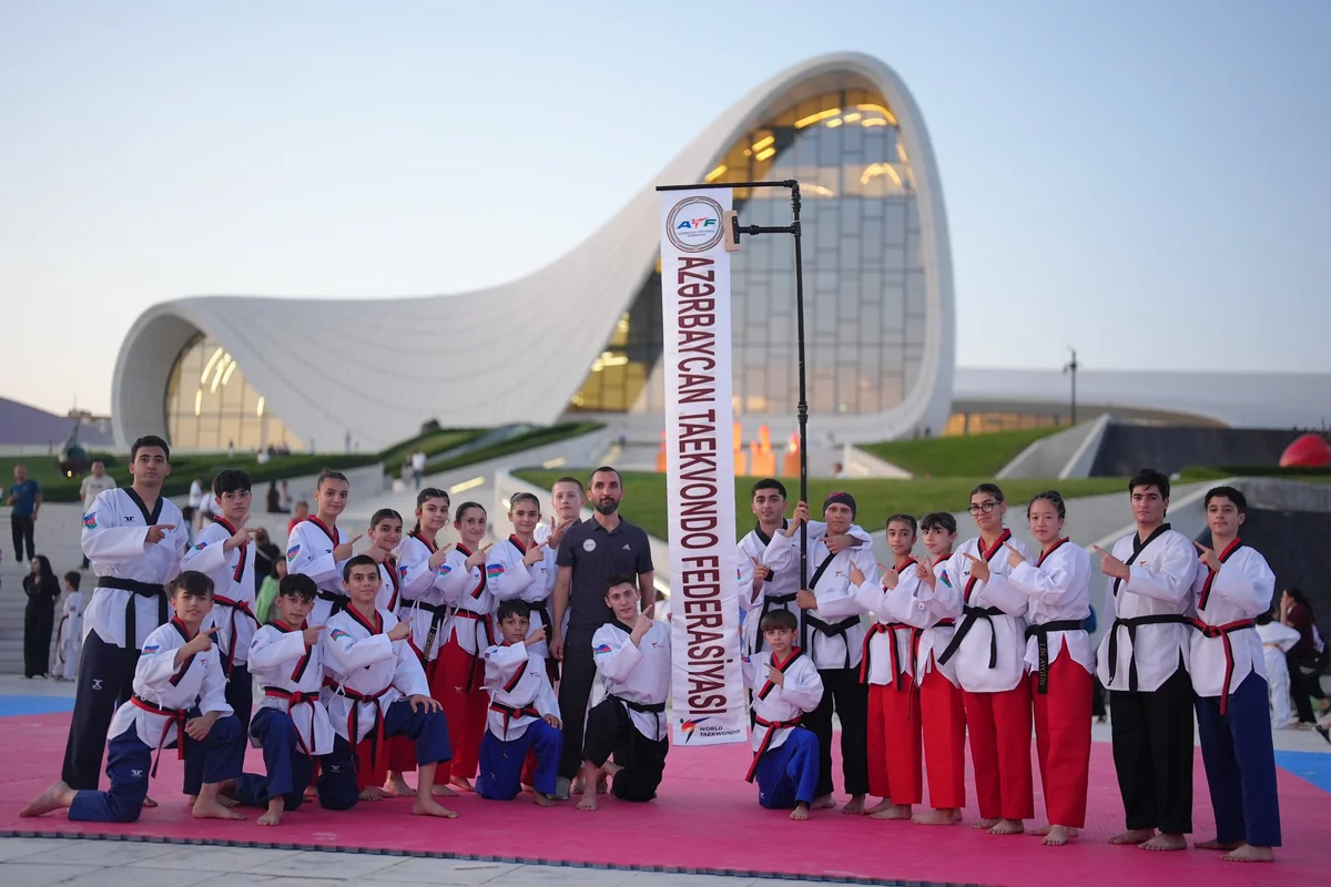 Bakıda taekvondo millisinin üzvlərinin nümunəvi çıxışları baş tutub