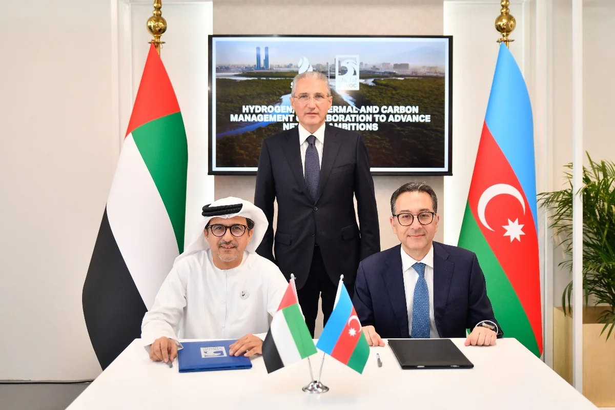 SOCAR və ADNOC arasında Strateji Əməkdaşlığa dair Saziş imzalanıb