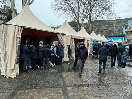Tbilisinin meri Novruz tədbirlərinə qatılıb